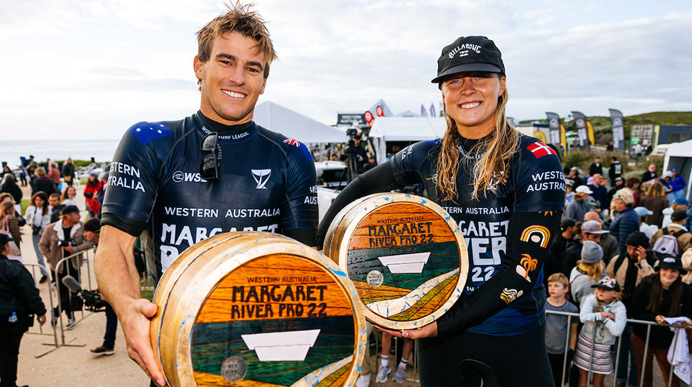 Aussies first-timers in the Margaret River Pro